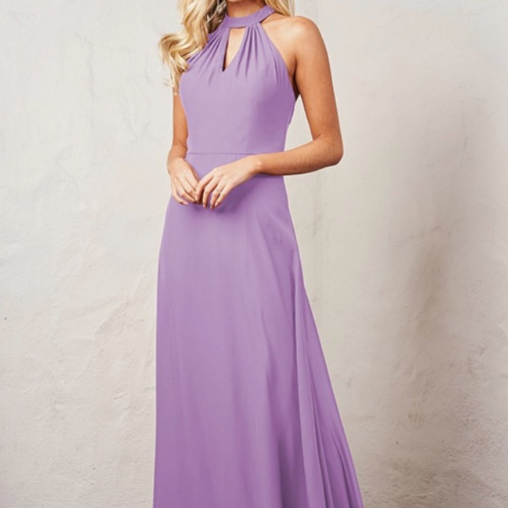 Jasmine Bridesmaids Violet Gown
